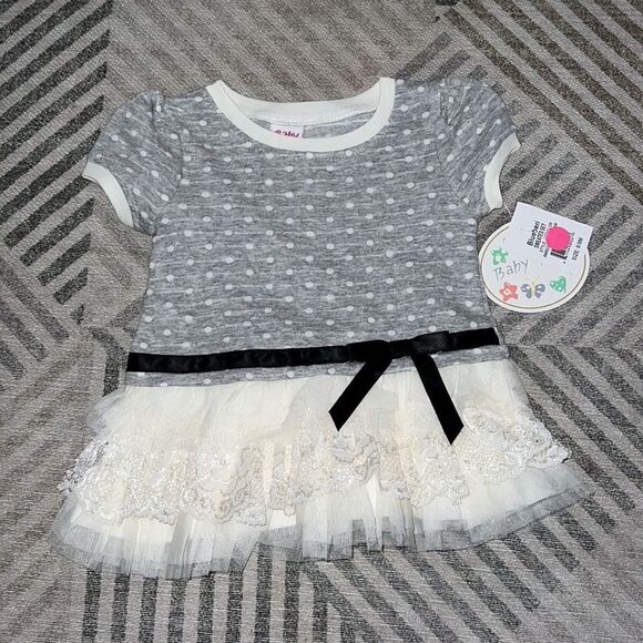 BLUEBERI BOULEVARD | Gray | TUTU KNIT SWEATER - Picture 2 of 3